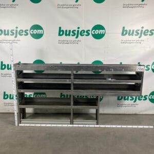 Aluca aluminium gebruikte bedrijfswagen inrichting (nr 2156)