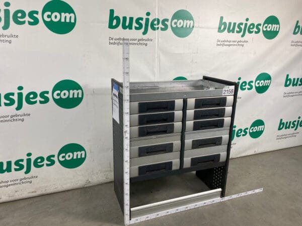 Bott Vario aluminium gebruikte bedrijfswagen inrichting (nr 2158) - Afbeelding 3