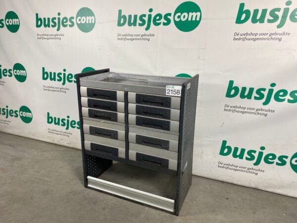 Bott Vario aluminium gebruikte bedrijfswagen inrichting (nr 2158) - Afbeelding 5