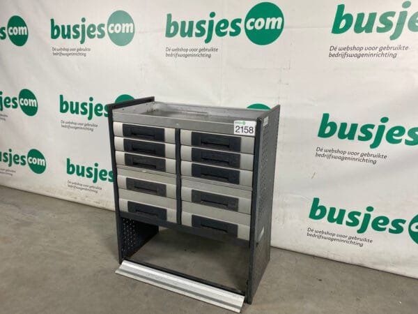 Bott Vario aluminium gebruikte bedrijfswagen inrichting (nr 2158) - Afbeelding 6