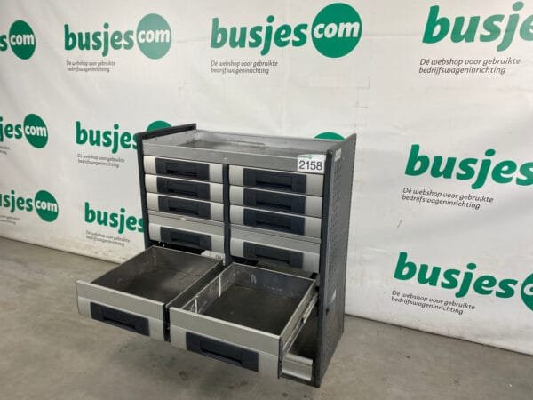 Bott Vario aluminium gebruikte bedrijfswagen inrichting (nr 2158) - Afbeelding 7