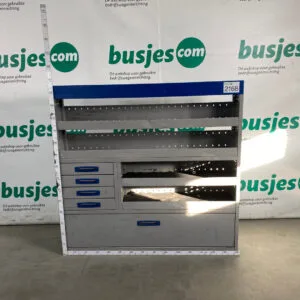 Sortimo staal alu gebruikte bedrijfswagen inrichting (nr 2168)