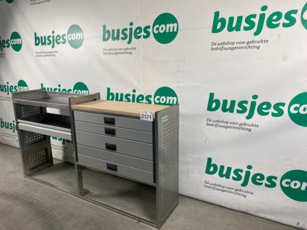 Aluca aluminium gebruikte bedrijfswagen inrichting (nr 2171) - Afbeelding 4
