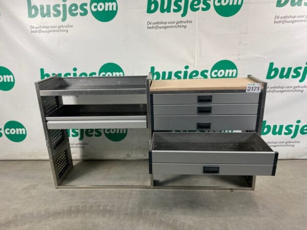 Aluca aluminium gebruikte bedrijfswagen inrichting (nr 2171) - Afbeelding 5