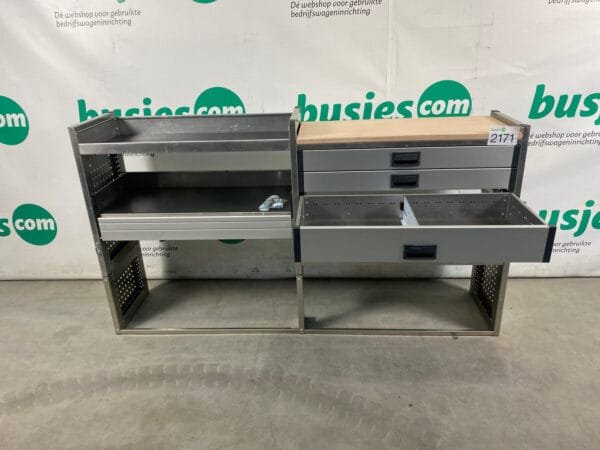 Aluca aluminium gebruikte bedrijfswagen inrichting (nr 2171) - Afbeelding 6