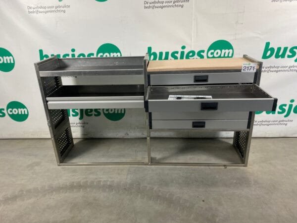 Aluca aluminium gebruikte bedrijfswagen inrichting (nr 2171) - Afbeelding 7
