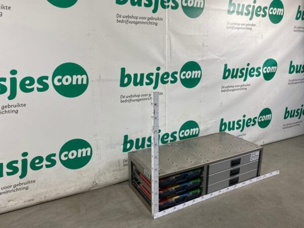 Aluca aluminium gebruikte bedrijfswagen inrichting (nr 2172) - Afbeelding 2