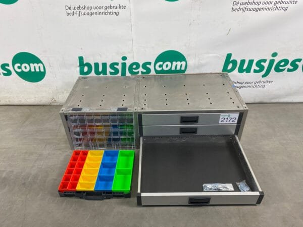 Aluca aluminium gebruikte bedrijfswagen inrichting (nr 2172) - Afbeelding 4
