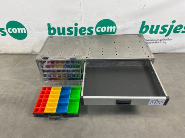 Aluca aluminium gebruikte bedrijfswagen inrichting (nr 2172) - Afbeelding 6