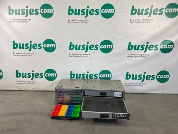 Aluca aluminium gebruikte bedrijfswagen inrichting (nr 2173) - Afbeelding 6