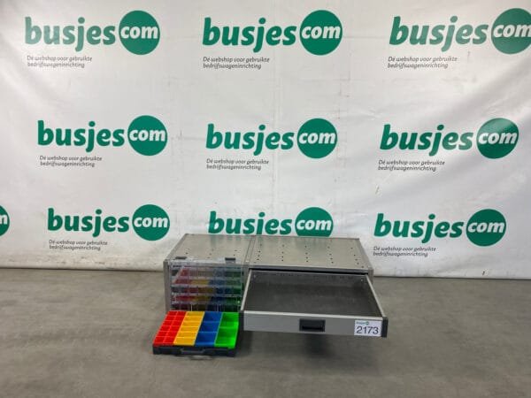 Aluca aluminium gebruikte bedrijfswagen inrichting (nr 2173) - Afbeelding 7