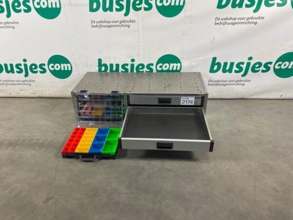 Aluca aluminium gebruikte bedrijfswagen inrichting (nr 2174) - Afbeelding 6