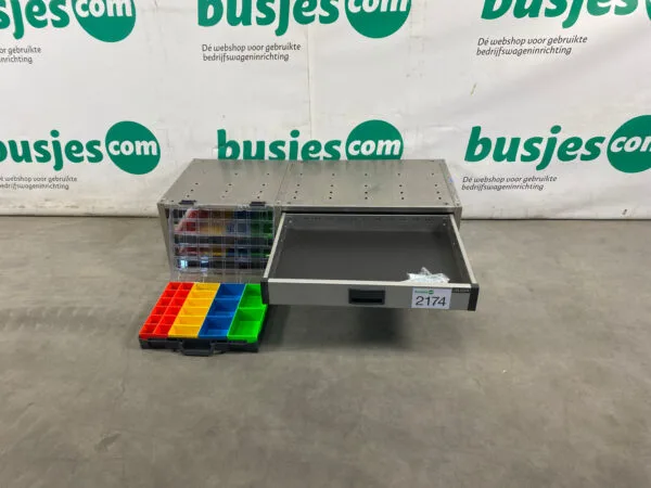 Aluca aluminium gebruikte bedrijfswagen inrichting (nr 2174) - Afbeelding 7