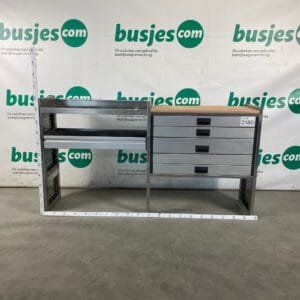 Aluca aluminium gebruikte bedrijfswagen inrichting (nr 2180)