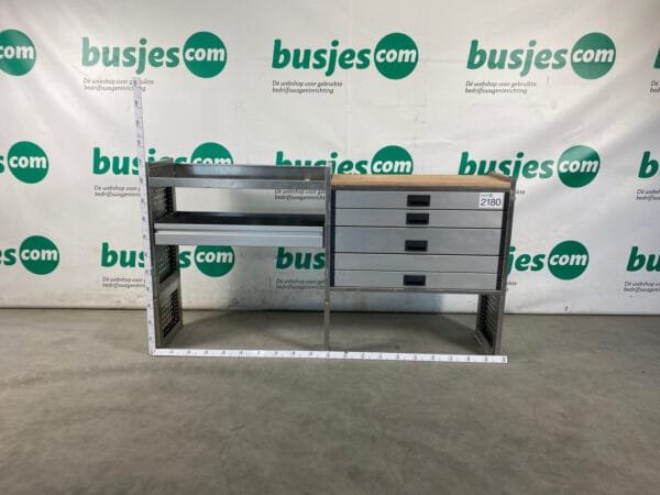 Aluca aluminium gebruikte bedrijfswagen inrichting (nr 2180)