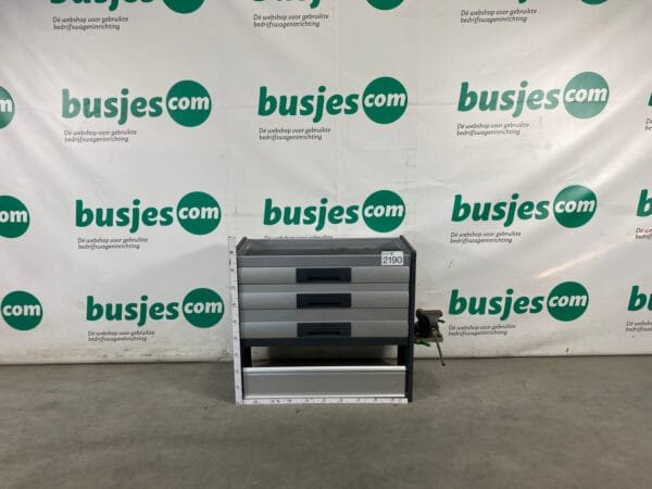 Bott Vario aluminium gebruikte bedrijfswagen inrichting (nr 2190) - Afbeelding 2