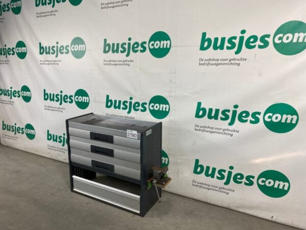 Bott Vario aluminium gebruikte bedrijfswagen inrichting (nr 2190) - Afbeelding 4