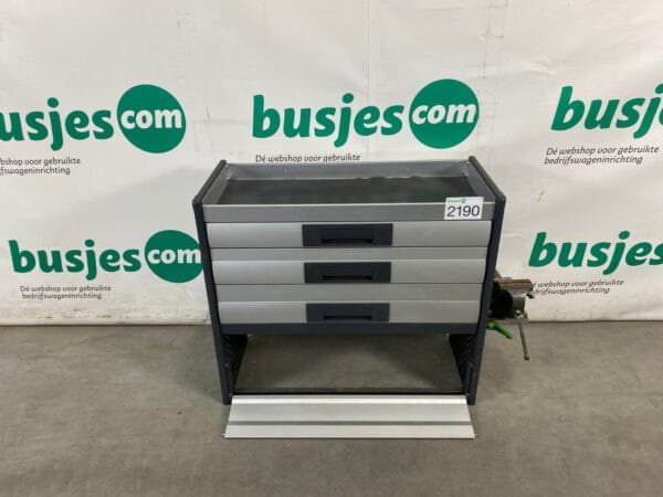 Bott Vario aluminium gebruikte bedrijfswagen inrichting (nr 2190) - Afbeelding 5
