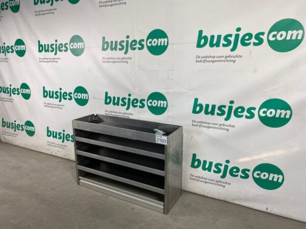 Aluca aluminium gebruikte bedrijfswagen inrichting (nr 2193) - Afbeelding 4