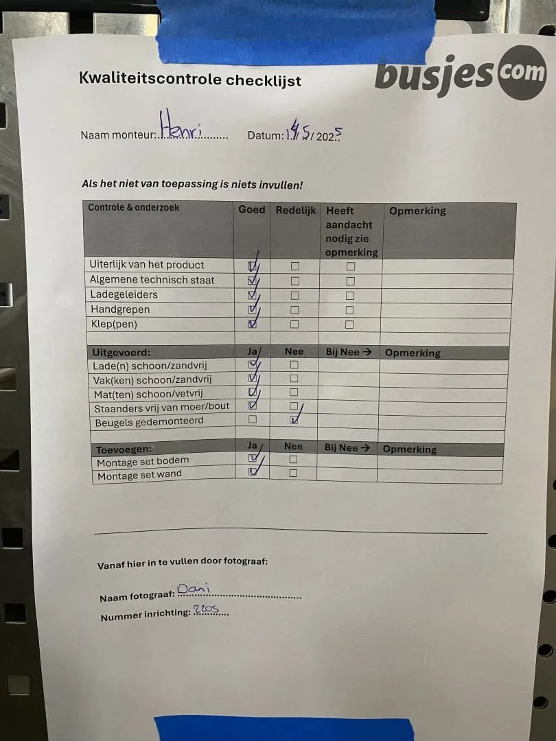 Aluca aluminium bedrijfswageninrichting gebruikt (nr 2205) - Afbeelding 10