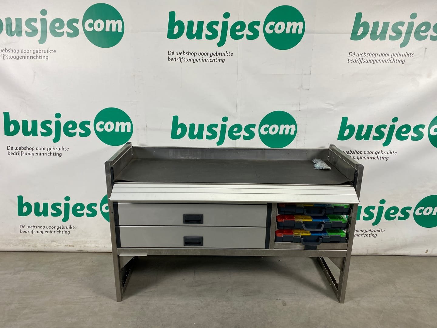 Aluca aluminium bedrijfswageninrichting gebruikt (nr 2207) - Afbeelding 8