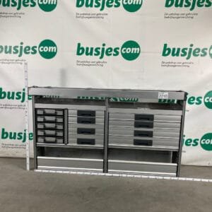Bott Vario aluminium gebruikte bedrijfswagen inrichting (nr 2210)