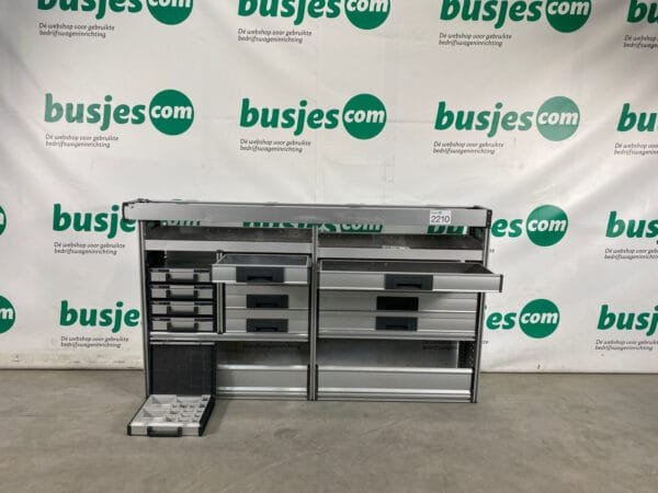 Bott Vario aluminium gebruikte bedrijfswagen inrichting (nr 2210) - Afbeelding 10