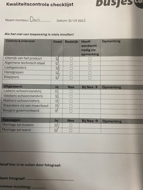 Bott Vario aluminium gebruikte bedrijfswagen inrichting (nr 2210) - Afbeelding 11