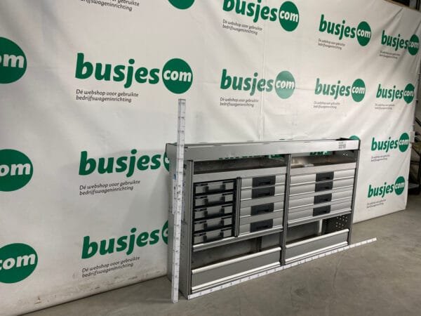 Bott Vario aluminium gebruikte bedrijfswagen inrichting (nr 2210) - Afbeelding 3