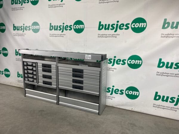 Bott Vario aluminium gebruikte bedrijfswagen inrichting (nr 2210) - Afbeelding 4