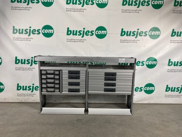 Bott Vario aluminium gebruikte bedrijfswagen inrichting (nr 2210) - Afbeelding 5
