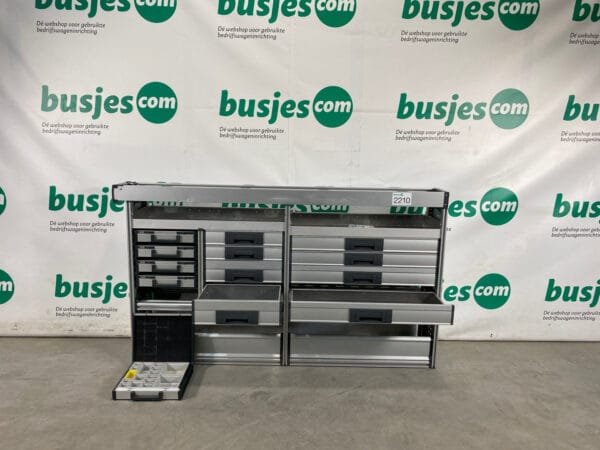 Bott Vario aluminium gebruikte bedrijfswagen inrichting (nr 2210) - Afbeelding 6
