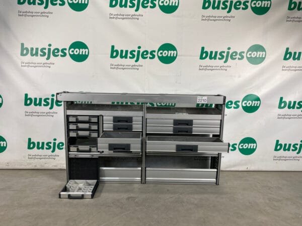 Bott Vario aluminium gebruikte bedrijfswagen inrichting (nr 2210) - Afbeelding 7