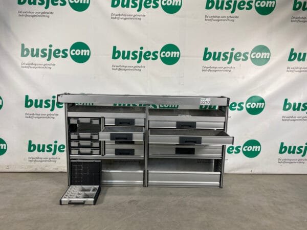 Bott Vario aluminium gebruikte bedrijfswagen inrichting (nr 2210) - Afbeelding 9