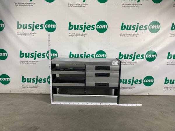 Bott Vario aluminium gebruikte bedrijfswagen inrichting (nr 2212)