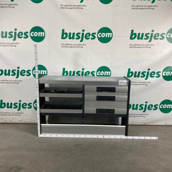 Bott Vario aluminium gebruikte bedrijfswagen inrichting (nr 2212) - Afbeelding 2