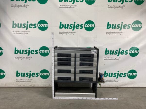 Bott Vario aluminium gebruikte bedrijfswagen inrichting (nr 2214)