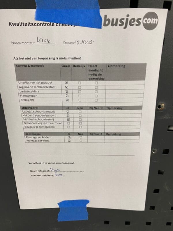 Bott Vario aluminium gebruikte bedrijfswagen inrichting (nr 2214) - Afbeelding 11