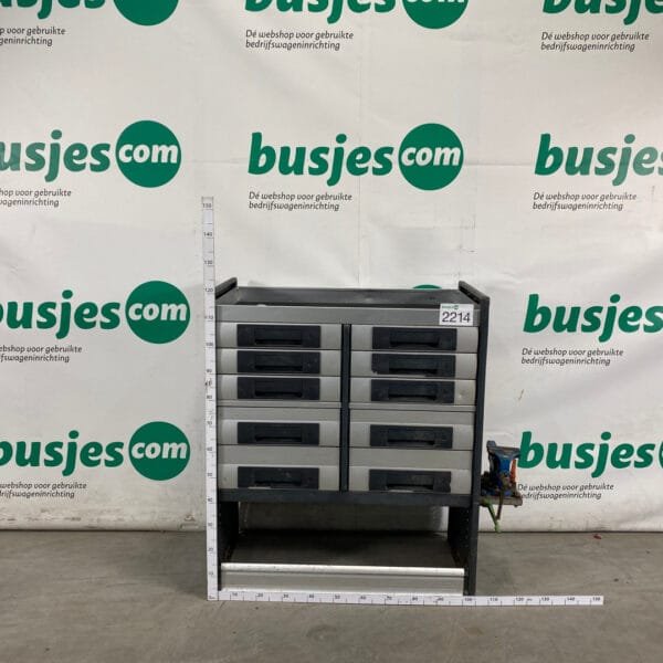 Bott Vario aluminium gebruikte bedrijfswagen inrichting (nr 2214) - Afbeelding 2