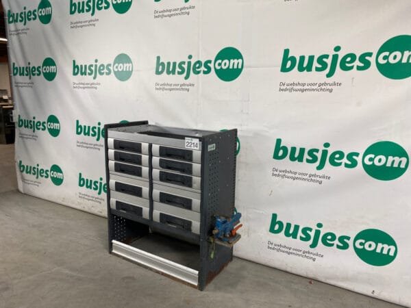 Bott Vario aluminium gebruikte bedrijfswagen inrichting (nr 2214) - Afbeelding 4