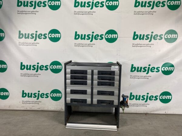 Bott Vario aluminium gebruikte bedrijfswagen inrichting (nr 2214) - Afbeelding 5