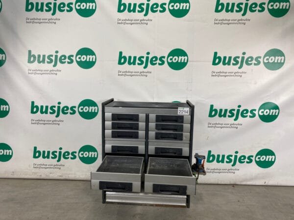 Bott Vario aluminium gebruikte bedrijfswagen inrichting (nr 2214) - Afbeelding 6