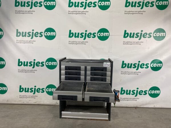 Bott Vario aluminium gebruikte bedrijfswagen inrichting (nr 2214) - Afbeelding 7