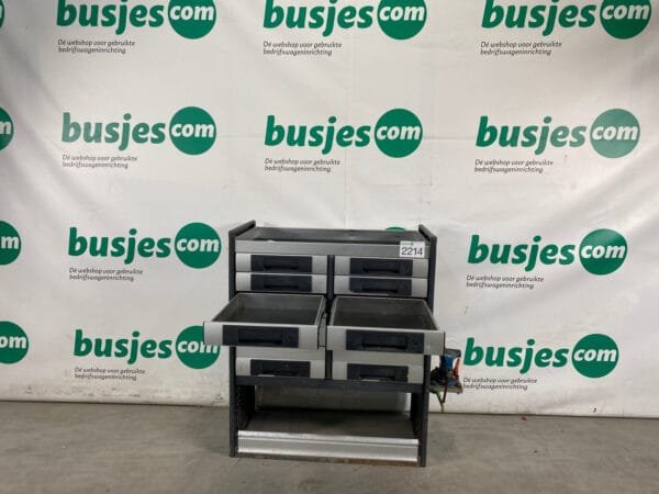 Bott Vario aluminium gebruikte bedrijfswagen inrichting (nr 2214) - Afbeelding 8