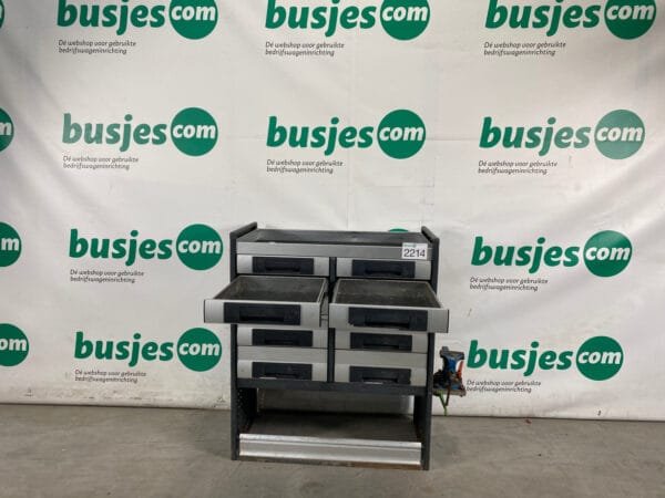 Bott Vario aluminium gebruikte bedrijfswagen inrichting (nr 2214) - Afbeelding 9
