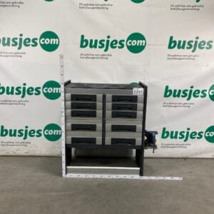 Bott Vario aluminium gebruikte bedrijfswagen inrichting (nr 2217)