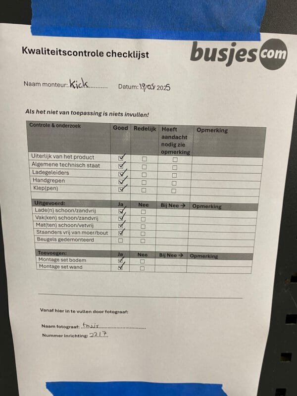 Bott Vario aluminium gebruikte bedrijfswagen inrichting (nr 2217) - Afbeelding 11