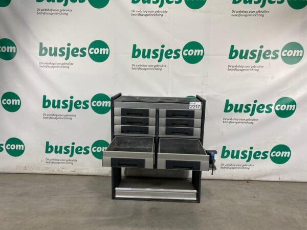 Bott Vario aluminium gebruikte bedrijfswagen inrichting (nr 2217) - Afbeelding 7