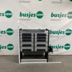 Bott Vario aluminium gebruikte bedrijfswagen inrichting (nr 2218)