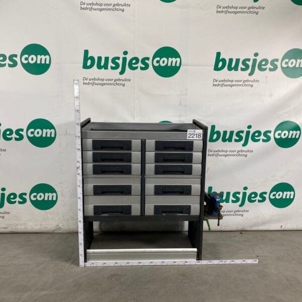Bott Vario aluminium gebruikte bedrijfswagen inrichting (nr 2218) - Afbeelding 2